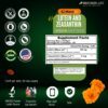 Etiqueta trasera Bricker Labs lutein-zeaxanthin