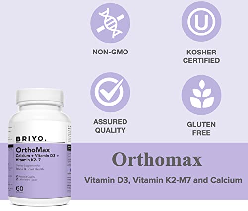 Etiqueta de K2-M7 y calcio