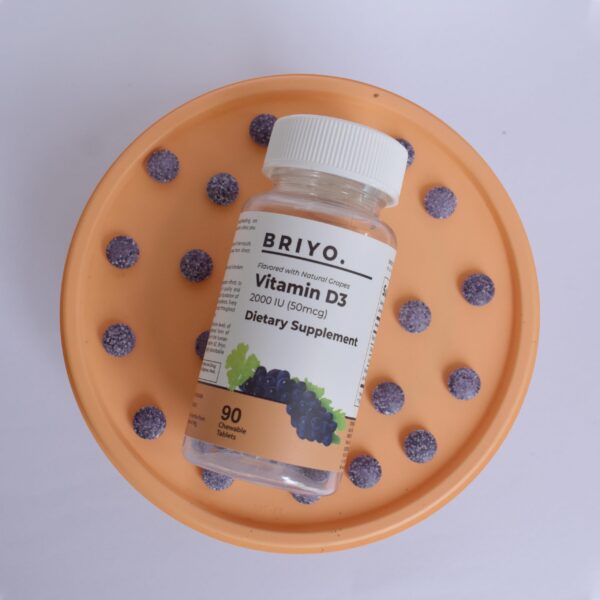 Briyosis Vitamina D3 2000 UI caja