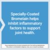 Bromelina en tabletas para soporte de articulaciones
