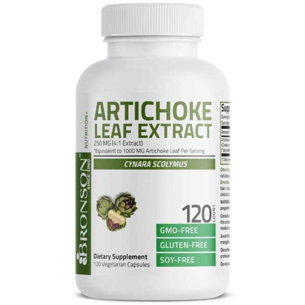 Version 1.0.0 Bronson apoyo digestivo y hepático extracto alcachofa