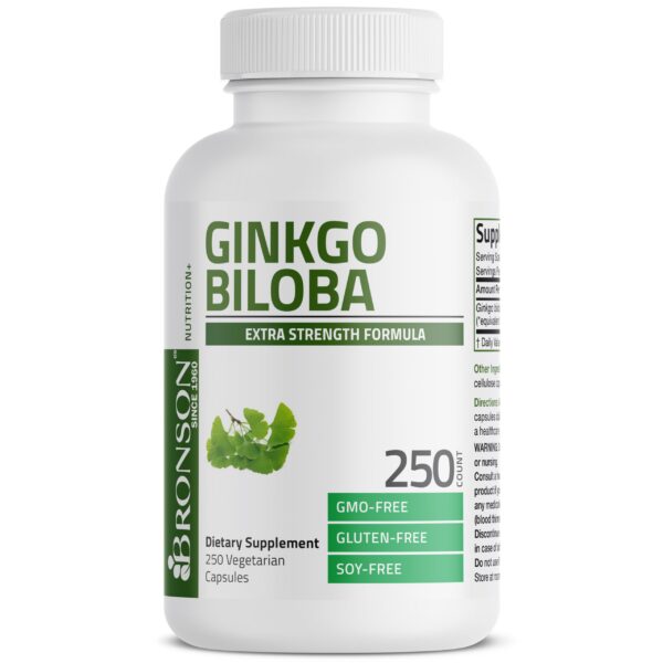 Bronson Ginkgo Biloba empaque frontal