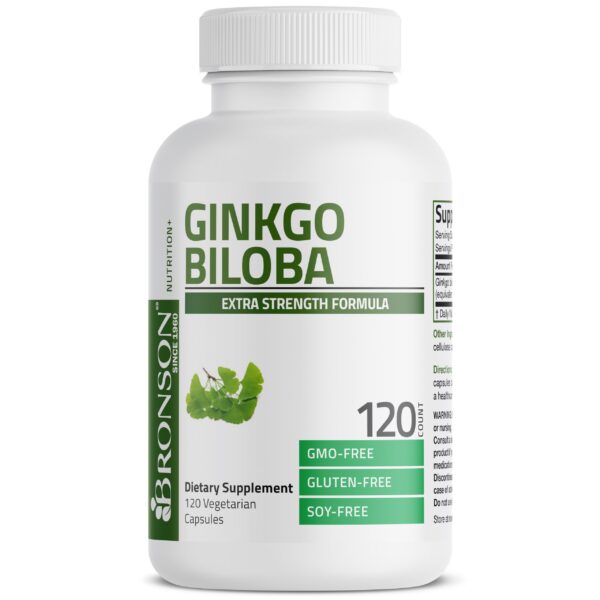 empaque lateral Bronson Ginkgo para enfoque y memoria