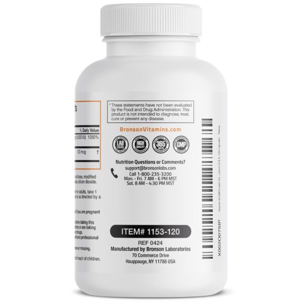 Certificación cGMP en etiqueta