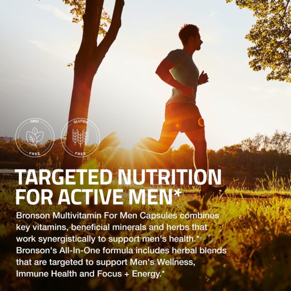 Version 1.0.0 Frasco y etiqueta de Bronson