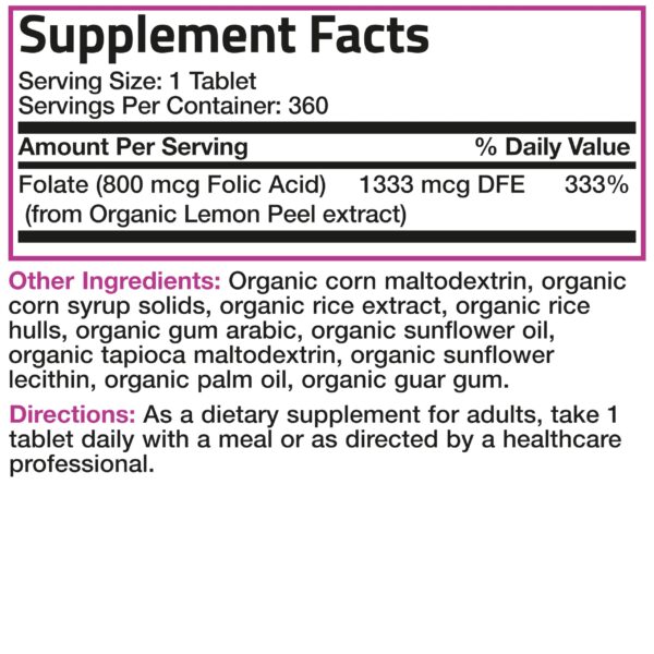 Version 1.0.0 Empaque con 360 tabletas