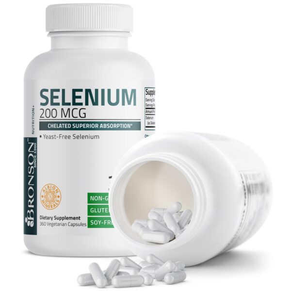 Version 1.0.0 Vista lateral de frasco Bronson Selenium