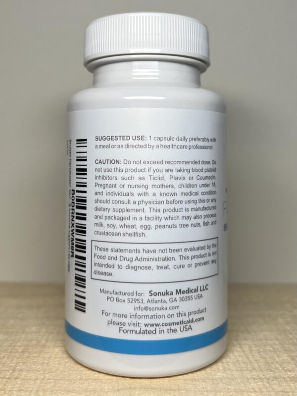 Bruizex FibroBuster frasco en primer plano