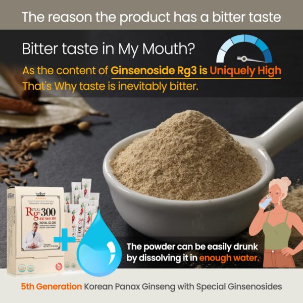 Version 1.0.0 BTGIN sobres de ginseng rojo para resistencia y concentración