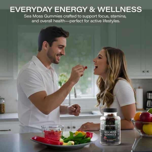 Version 1.0.0 Gomitas Bucklebury sobre superficie blanca