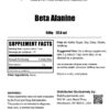 Paquete de Beta Alanina BulkSupplements