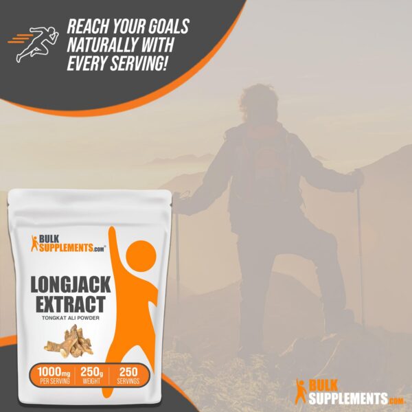 Version 1.0.0 Frasco de polvo BulkSupplements Longjack