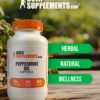 Primer plano de etiqueta BulkSupplements