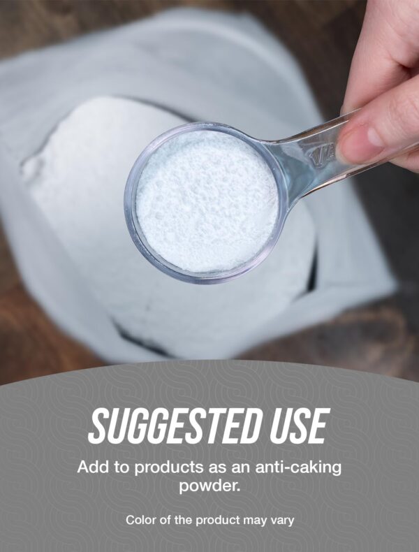 Frasco de estearato de magnesio con tapa