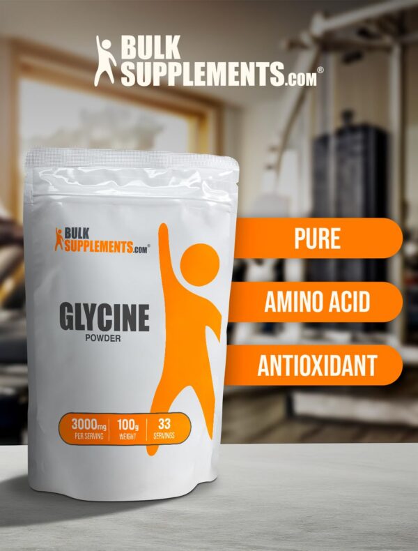 BulkSupplements glicina ingredientes