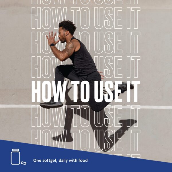 Empaque lateral de Bulletproof A-D-K Softgels