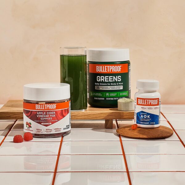 Suplemento natural Bulletproof cúrcuma para articulaciones y movilidad