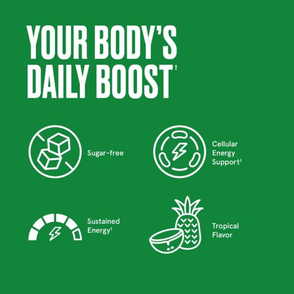 Etiqueta Bulletproof gomitas sin azúcar detalle