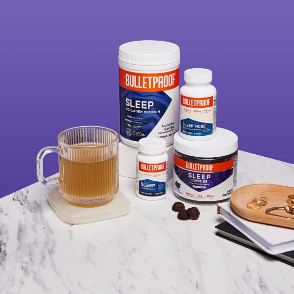 Bulletproof Sleep Mode suplemento con Brain Octane C8 MCT
