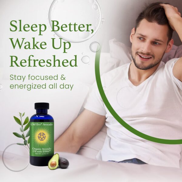 Frasco de aceite de aguacate con color oscuro