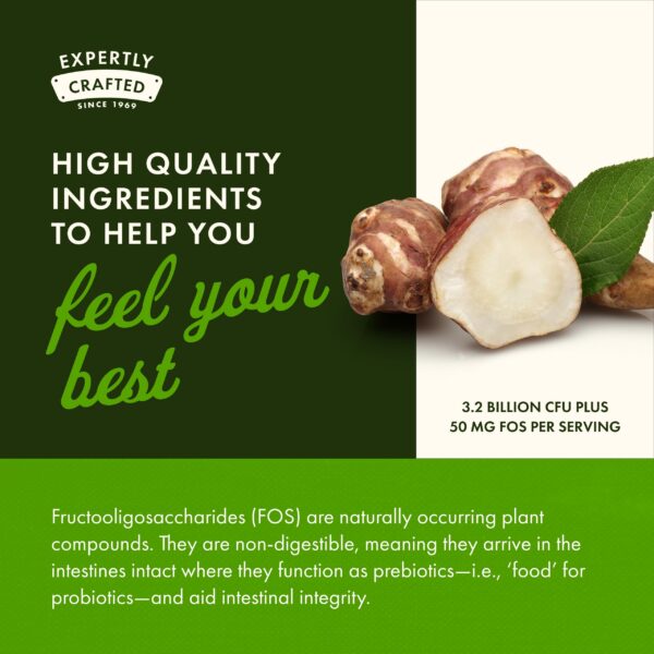 Caja con 60 cápsulas vegetales probiótico Swanson 16 cepas