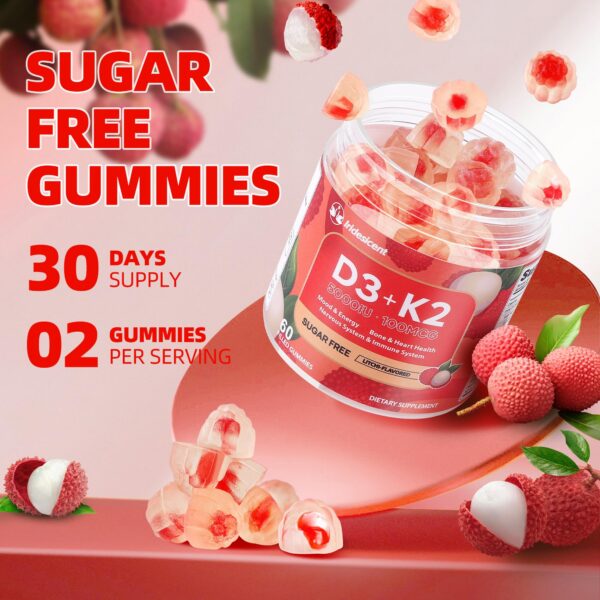 Frente de la caja de 60 gomitas