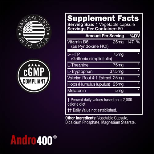 Caja Andro400 Love to Sleep suplemento para dormir 60 unidades