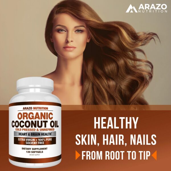 Caja de Arazo Nutrition Organic Coconut Oil
