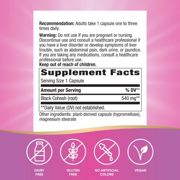 Version 1.0.0 Caja cápsulas Cohosh Negro Nature's Way