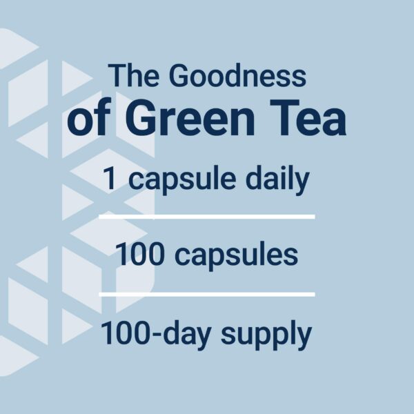 Caja y cápsulas extracto té verde Life Extension saludable