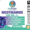 Caja cápsulas vegetales nicotinamida 500mg Dr. Valerie Nelson
