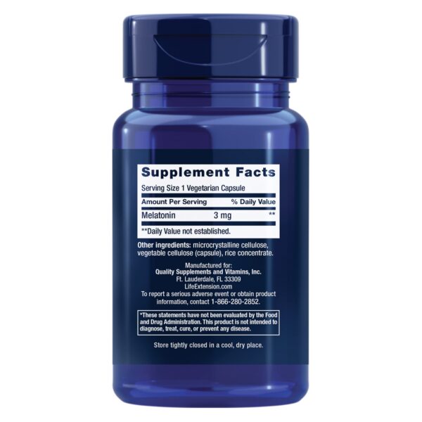 Caja combo suplementos NAC y melatonina Life Extension