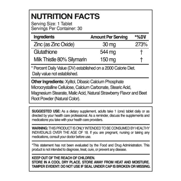 Caja doble PaleoLife glutatión y cardo mariano zinc.