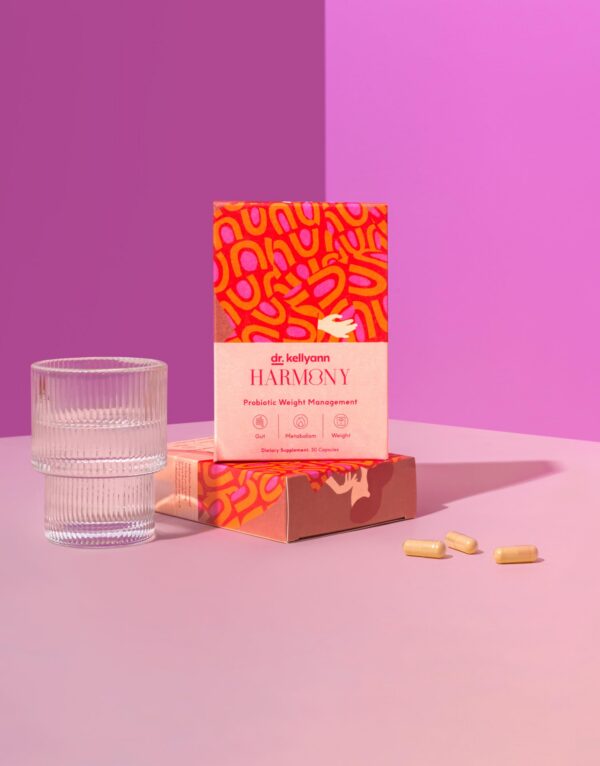 Caja Dr. Kellyann probiótico control peso 30 cápsulas