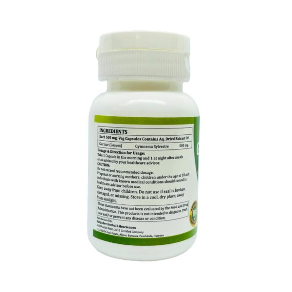 Caja exterior cápsulas Gymnema Sylvestre Morsan