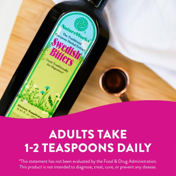 Caja exterior Swedish Bitters NatureWorks extracto herbal