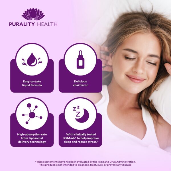 Caja fórmula líquida Ashwagandha KSM-66 PURALITY HEALTH
