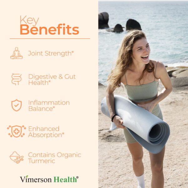 Caja frente suplemento cúrcuma especial para movilidad articular