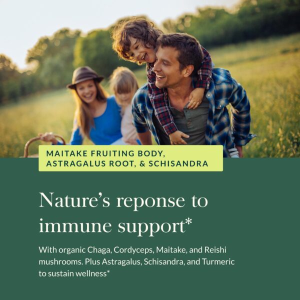 Caja Gaia Herbs Everyday Immune con hongos y hierbas para inmunidad