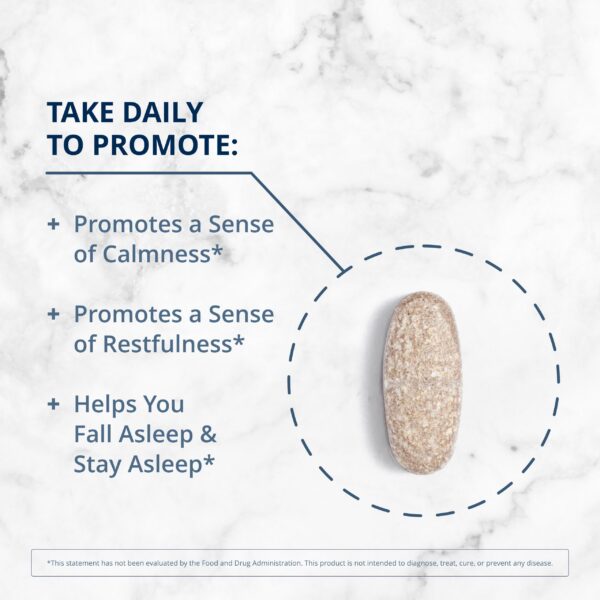 Caja lateral Metagenics Tran-Q Sleep estrés y descanso