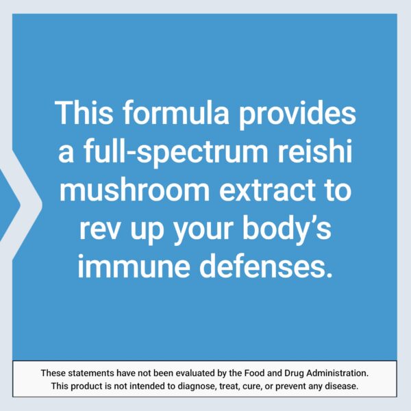 Caja Life Extension extracto Reishi, 60 cápsulas, vegetariano