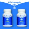 Caja LifeStrength ADK vitaminas A1 D3 K2 90 cápsulas