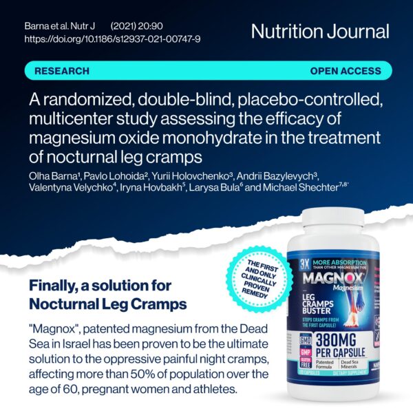 Caja MAGNOX Leg Cramps Buster