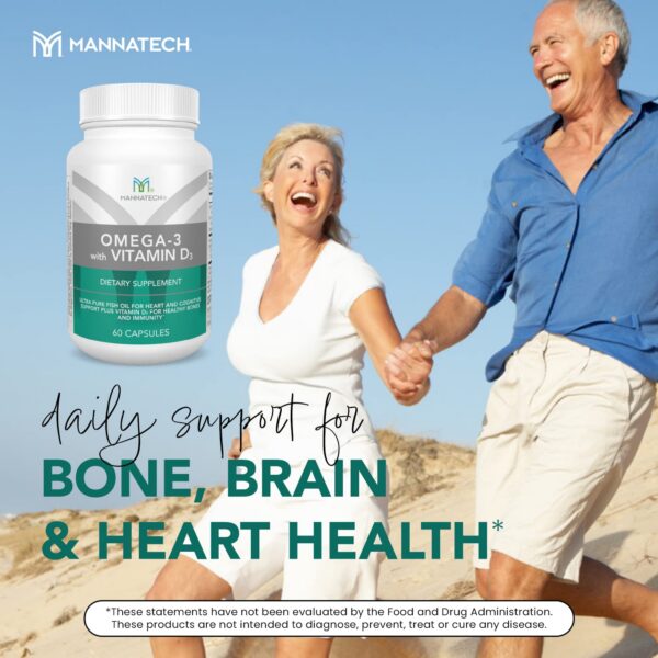 Caja de Mannatech Omega-3 con Vitamina D3