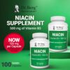 Caja de Dr. Berg Niacina 125 mg