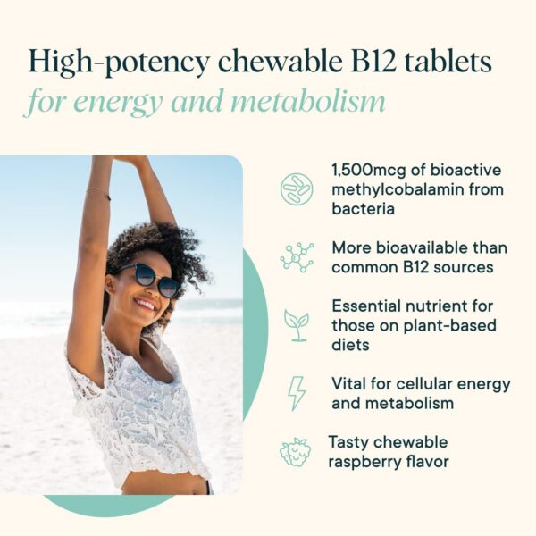 Caja de Ora Organic B12 metilcobalamina sabor frambuesa