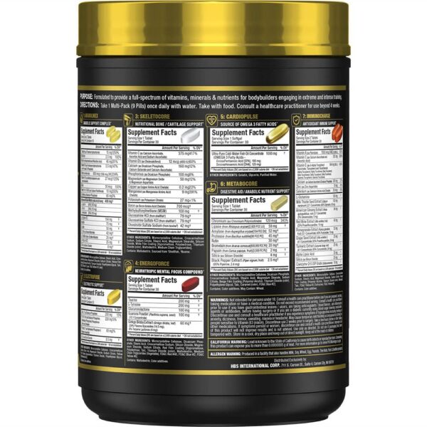 Caja con paquetes individuales ALLMAX Vitastack