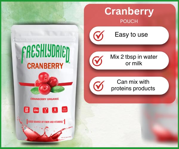 Caja de polvo de arándano Freshlydried para sistema inmune