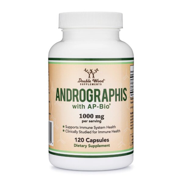 Caja posterior de Andrographis cápsulas 120 para inmunidad