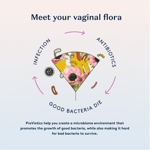 Caja probióticos Daye soporte microbioma femenino